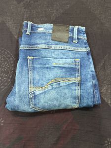 Mustang Gray Wash Denim Jeans