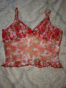 Floral Lace Cami Top