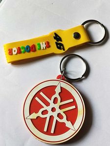 Yamaha Double Sided Rubber And Vr46 Keychain