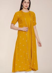 Indya Women&#39;s Rayon Regular Kurta