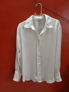 HnM Oversized White Shirt