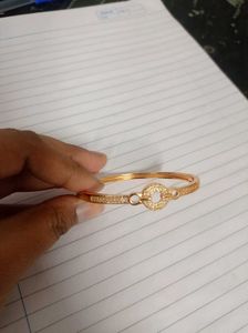 Gold Tone Circle Bangle