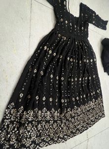 Partywear Frock Suit 🖤