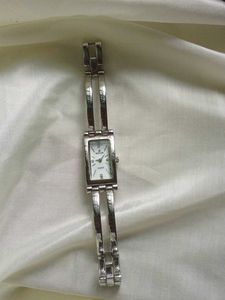 Rose Gold Watch with Stones And A Silver One