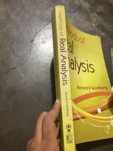 Methods Of Real Analysis By Richard R Goldberg