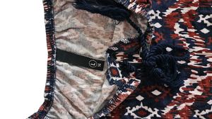 Max Fashion Blue Blouson Top