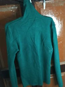 Orvis Green Turtleneck Sweater