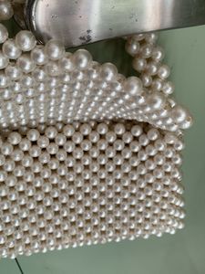 Vintage Pearl Beaded Mini Bag