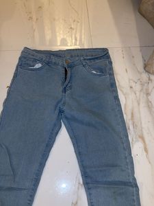 Light Wash Denim Jeans