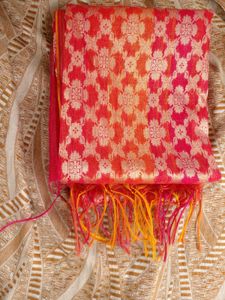 Red &amp; Gold Dupatta