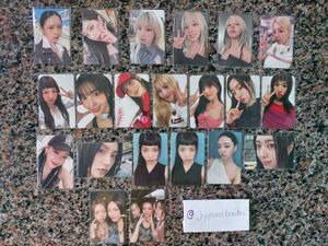 Kpop Twice & Itzy Official Photocards