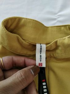 Yellow Printed T-shirt (Boys)