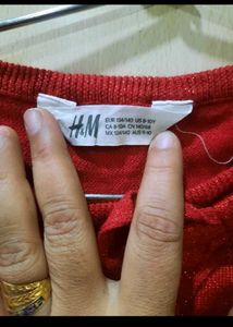 Red Dress with Bow Detail