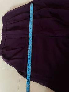 Purple Kurta Plazo Set