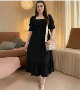 Black Midi Dress