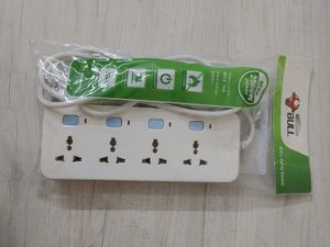 Bull 4 socket switch 5meter wire Extension Board