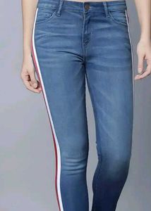 Stylish Striped Jeans