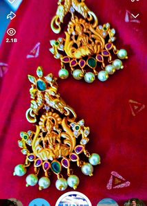 Beautiful Laxmi Matte finish Earings