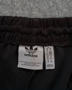 Adidas Black 3-Stripe Joggers