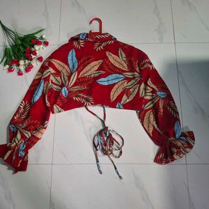 Floral Crop Top