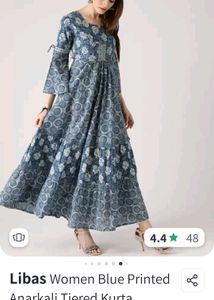 Libas Anarkali Kurta - Size L