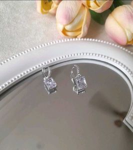 crushed ice ad earrings / earhoops (anti tarnish)
