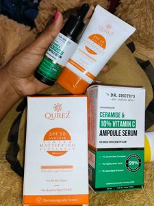 Combo Of Vit C Serum & Tinted Sunscreen