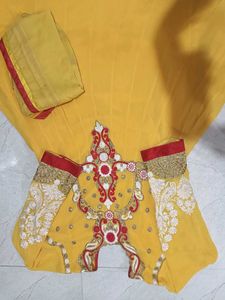 Ethnic Frok With Dupatta