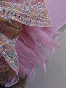 it&#39;s totally  new pink long frock