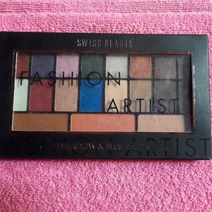 Swiss Beauty Eyeshadow &amp; Blusher Palette
