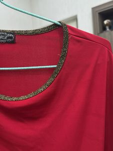 Red Top w/ Gold Trim