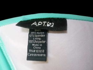 Apt 9 Ladies Seafoam Green Bikini Top or Side Tie