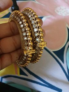 Gold Tone Bangles