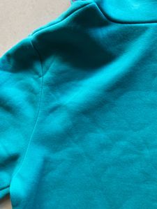 Teal Hoodie with Pocket