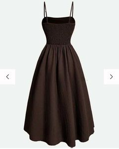 Ruched Bodice Midi Dress