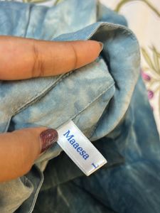 Tie Dye Denim Color Shirt
