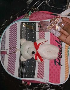 side bag can also be used as a backpack with cute