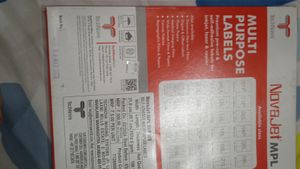 Novajet MPL Multi Purpose Label Seal Pack