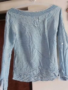 Striped Long Sleeve Top