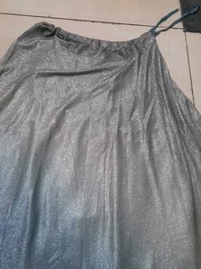 Blue Ombre Ethnic Skirt