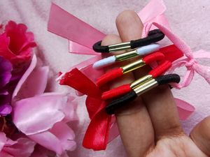Pack Of 5 Coquette Bow Rubber Bands