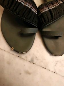 Green Flats &amp; Sandals