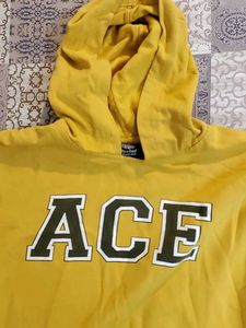 ACE Yellow Graphic Hoodie