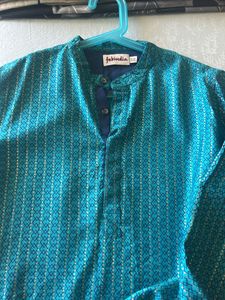 Fabindia Viscose Silk Kurta