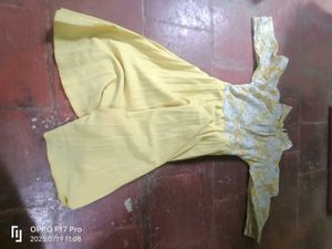 Yellow Casual Dress