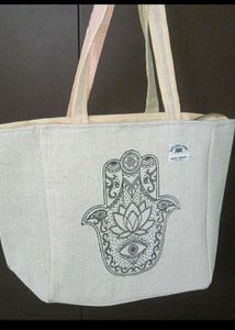 🪬 Hamsa Print Tote Bag
