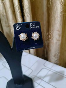 Pearl Stud Earrings