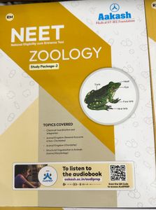 Aakash NEET Zoology Study Package | Set of 4 Book