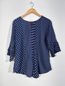 Women’s Blue Top| Bust 40| Waist 39| Length 27