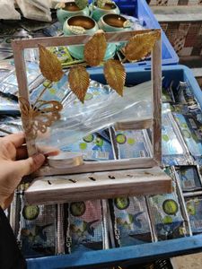 Leaf & Butterfly Candle Holder